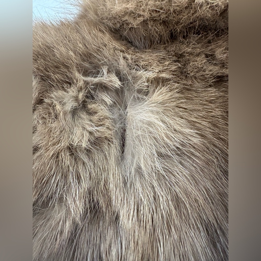 Elegant Brown Mink Coat - Picture 6 of 6